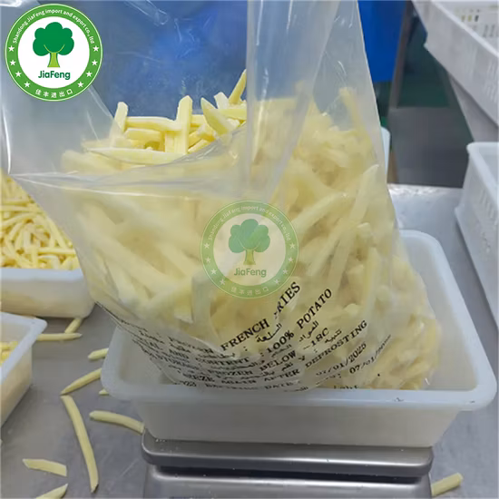 Export Quality Frozen Potato Chips and Frozen Vegetables