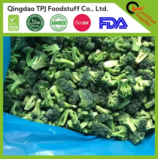 Bulk IQF Vegetables for Frozen Broccoli