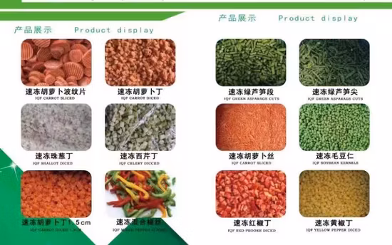 Frozen Broccoli Floret Frozen Vegetables, Frozen Food Carrot Fish Fresh Broccoli Hot Sale Withfda Halal ISO Certification